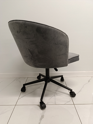 Компьютерное кресло Дэни светло-серый / белый из шоурума 4